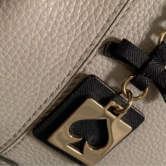 Kate Spade Cut Out Leather Keychain Fob - Picture 5 of 6